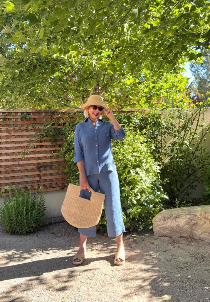 Talbots Gauze two piece set