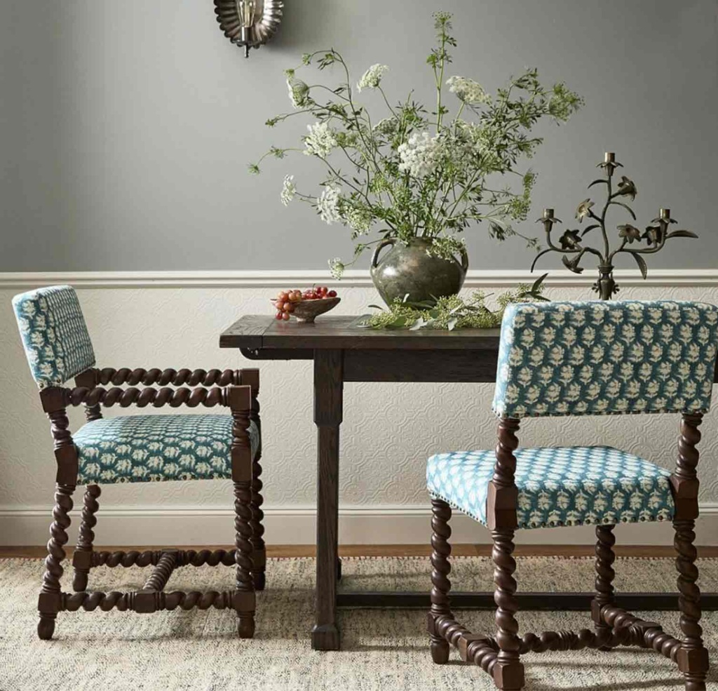 Green Row Dining Room