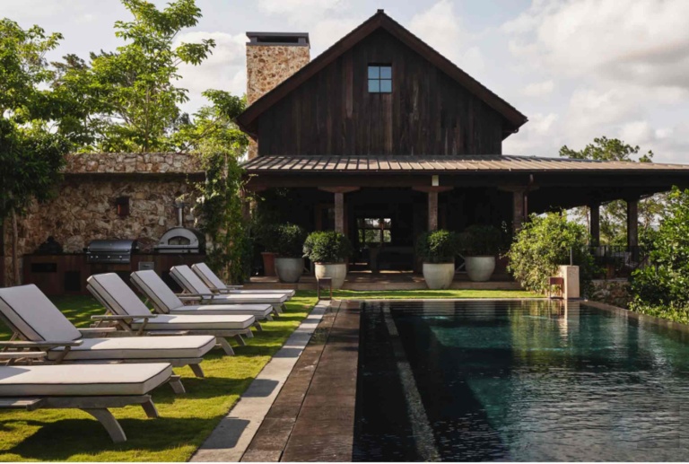 Jeffrey Dungan designed Dominican Republican Compound Pool