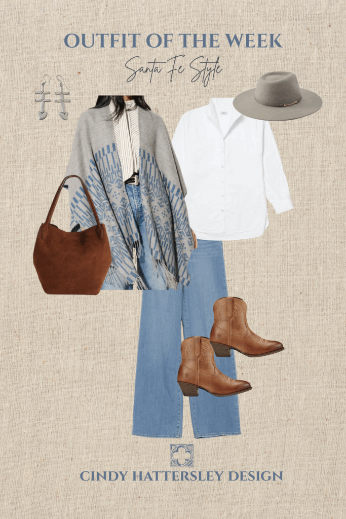 OUtfit of the Week Santa Fe Style - Cindy Hattersley