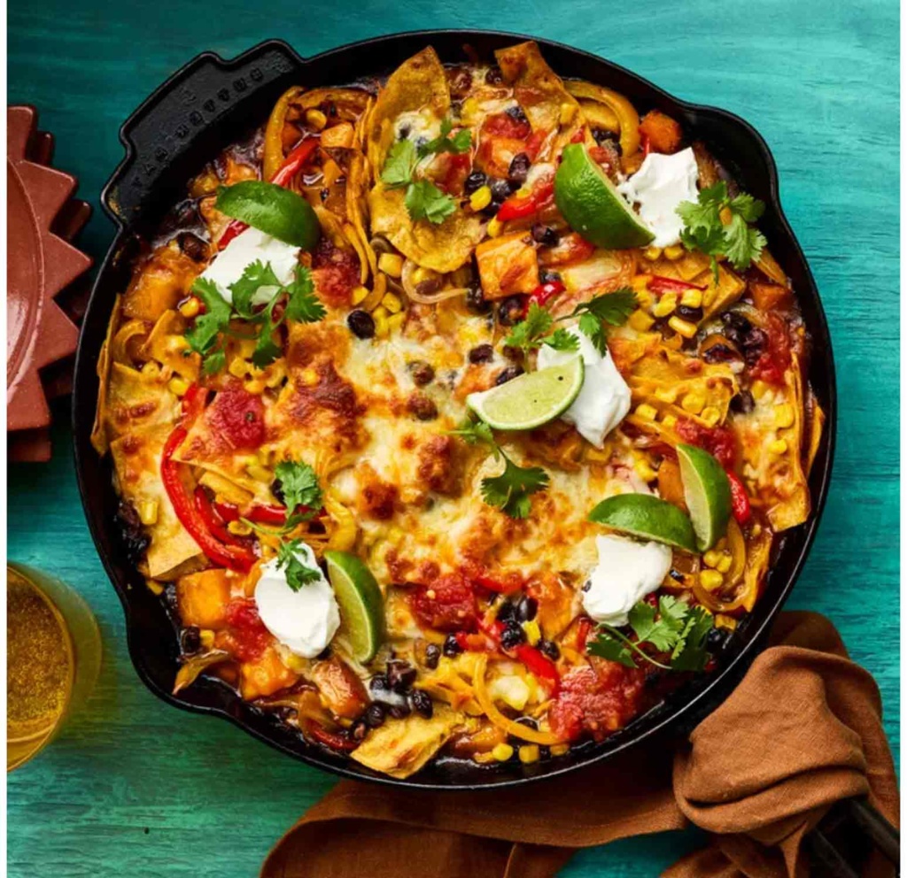 Eating Well Black Bean Enchilada Skillet