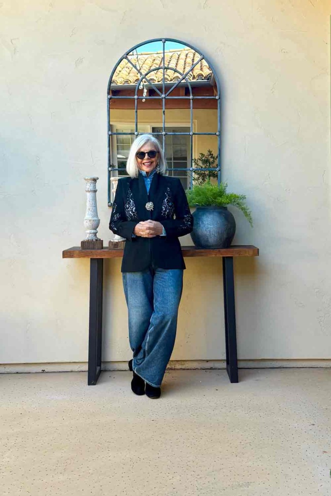 L'Agence Holiday Blazer & Miramar jeans