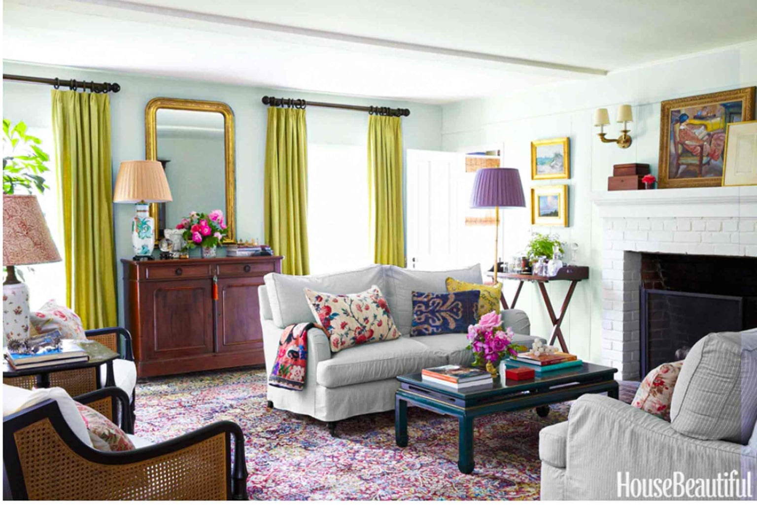 Schuyler Samperton Brentwood Living Room