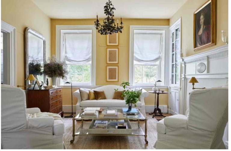 living room josh young's virginia farmhouse