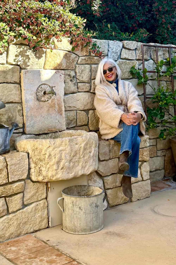 Loup Shearling Jacket & Jeans