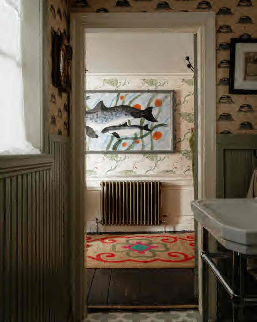 bathroom artists home house and garden UK