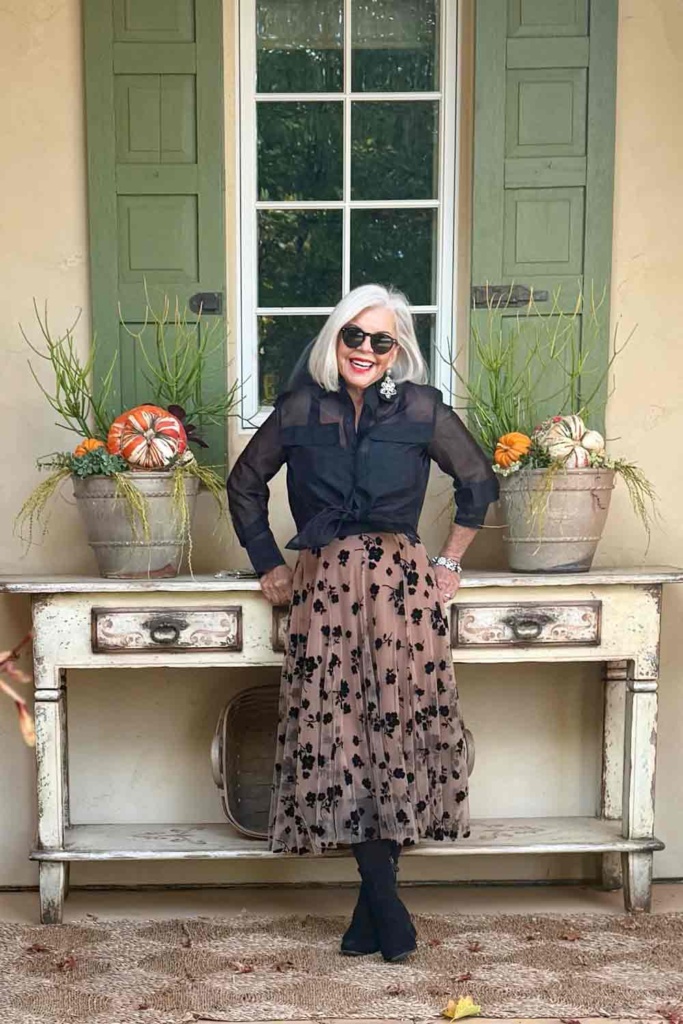 BR Organza shirt & Tulle skirt