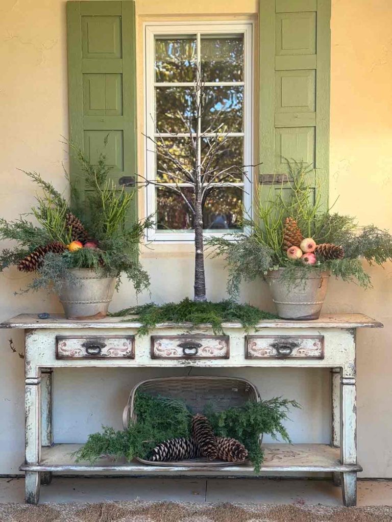 back entry christmas