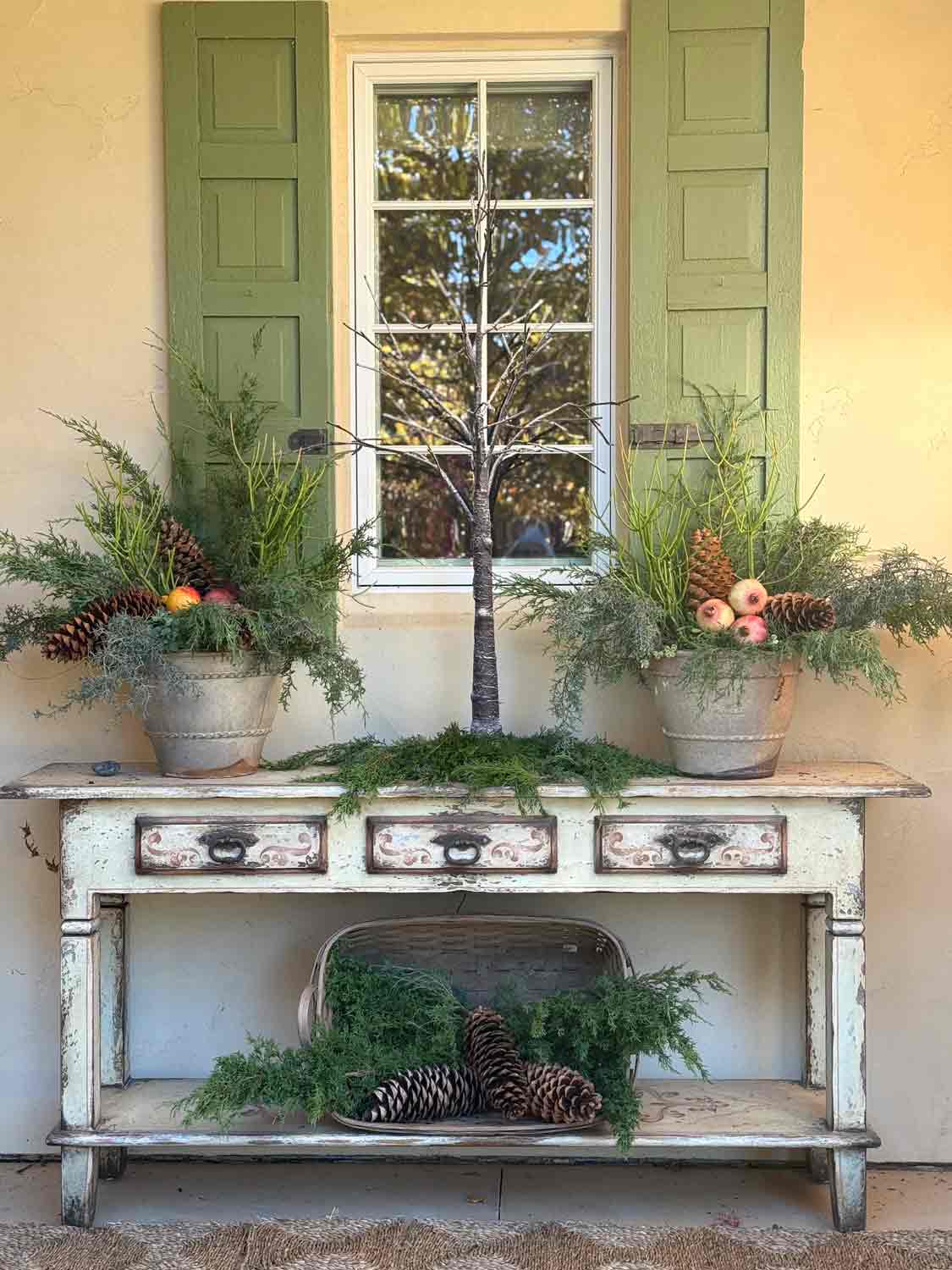 back entry christmas