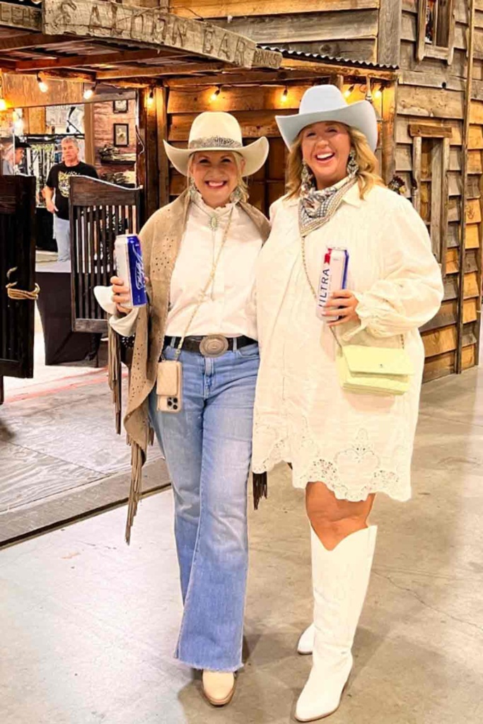 Kim Frick and her daughter