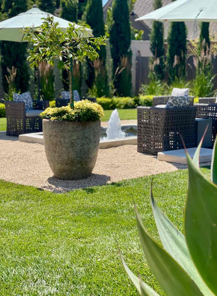 Outdoor Fountain Area