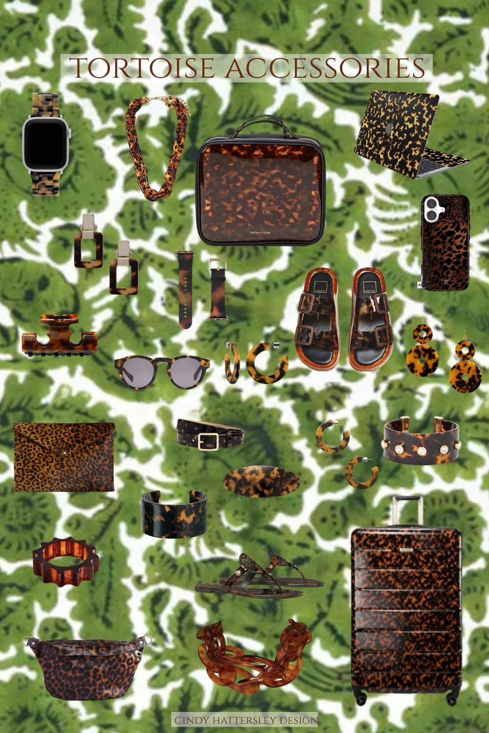 How to Bring the Retro Tortoiseshell Trend into Your Home and