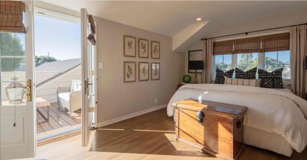 Colonial Revival Master Bedroom