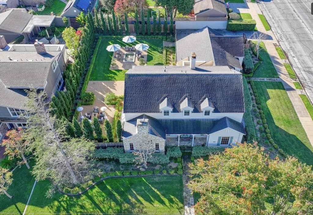 colin's house aerial view