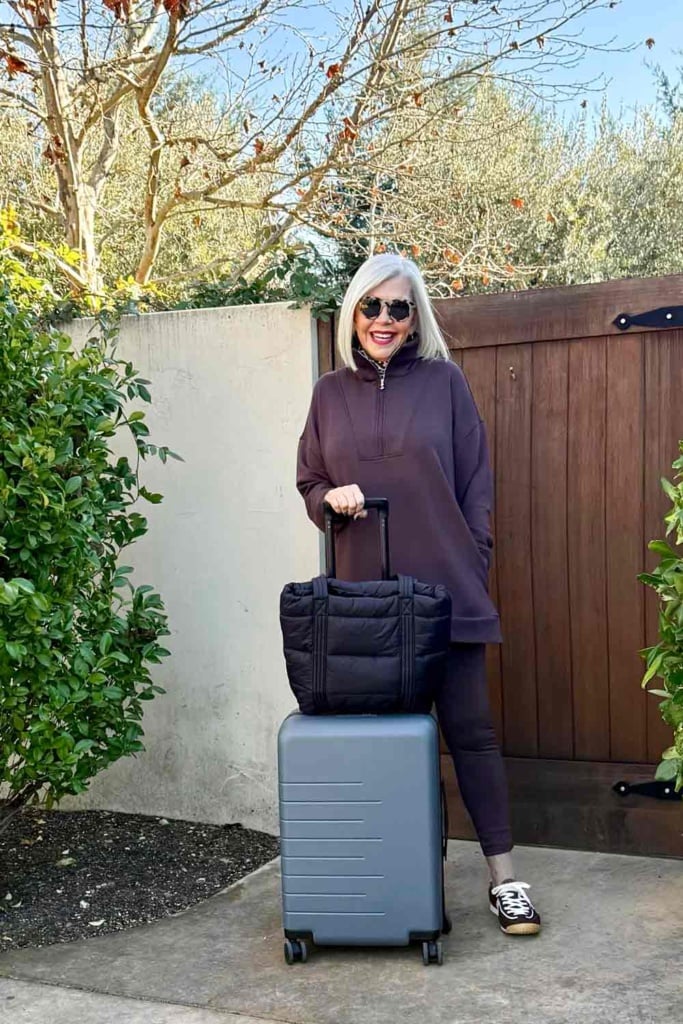 Lou and Grey Separates with Adidas sneaks