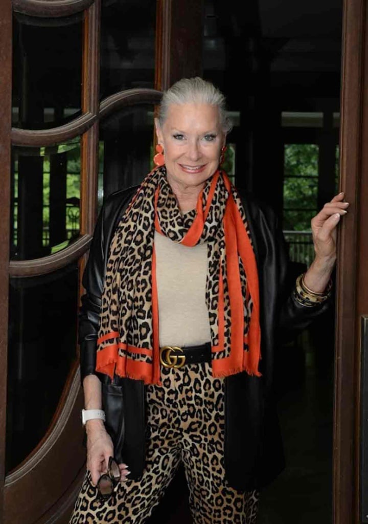 ROBIN LAMONTE IN FAUX LEATHER AND LEOPARD