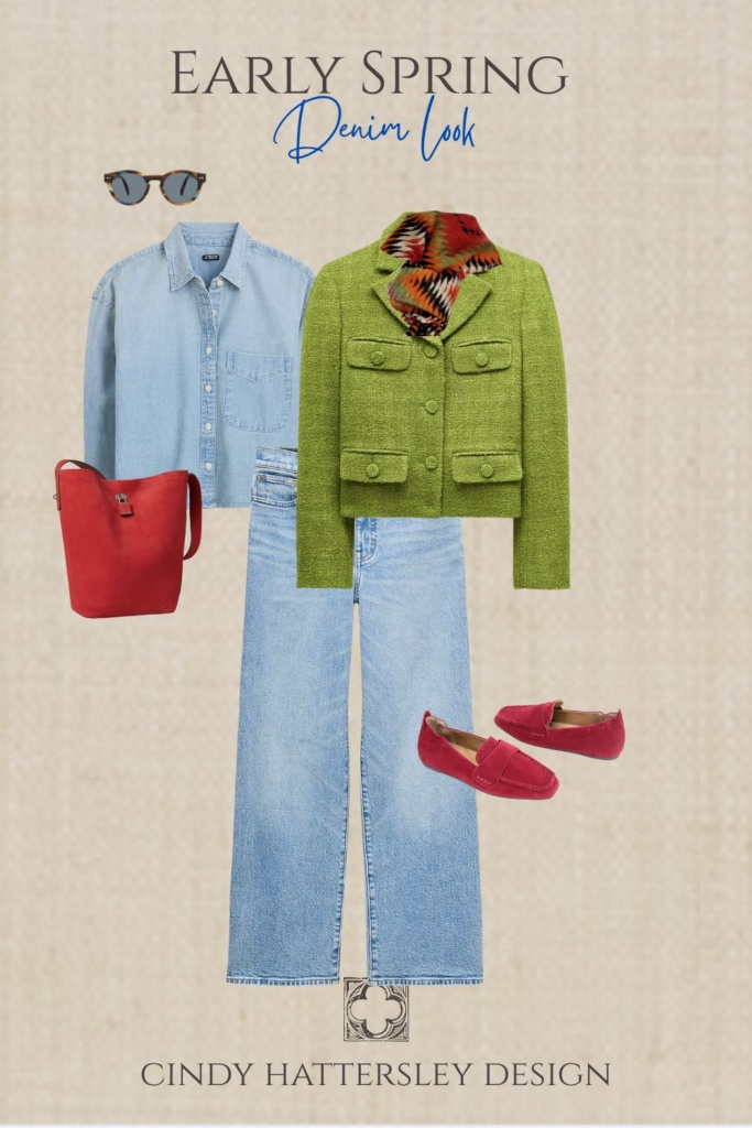 Early Spring Denim Outfit of the Week