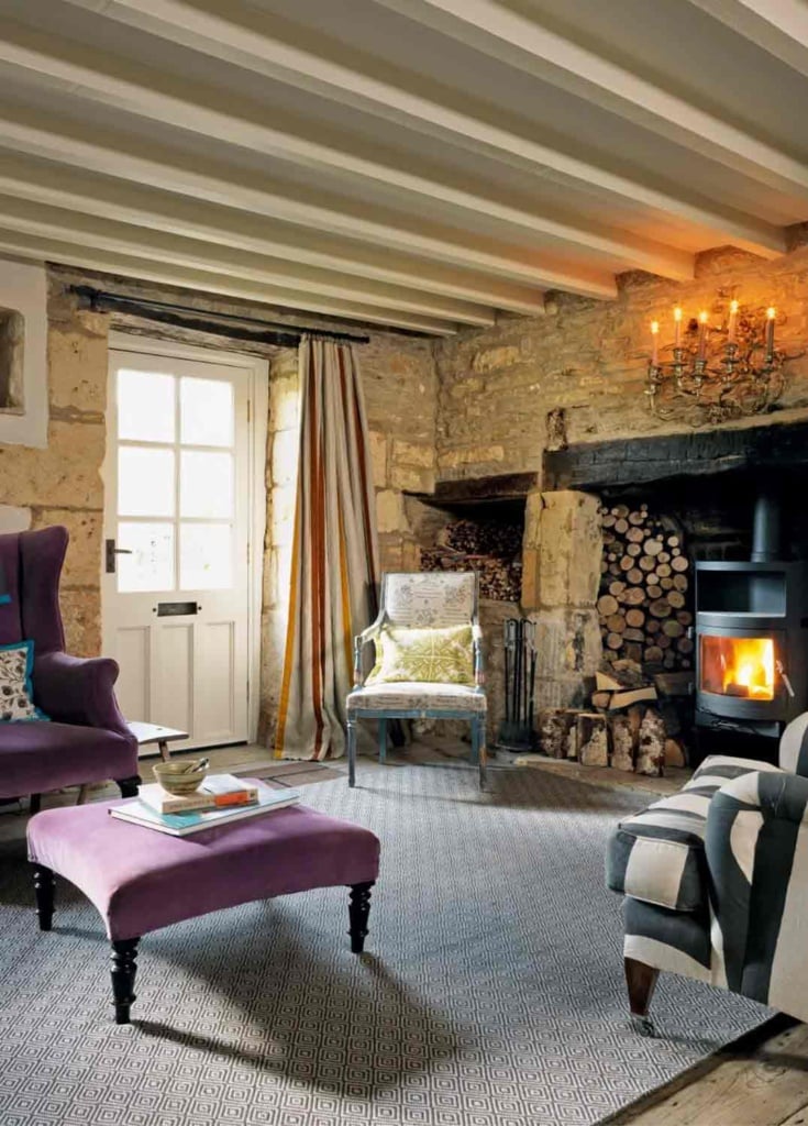 Cotswold cottage Living Room