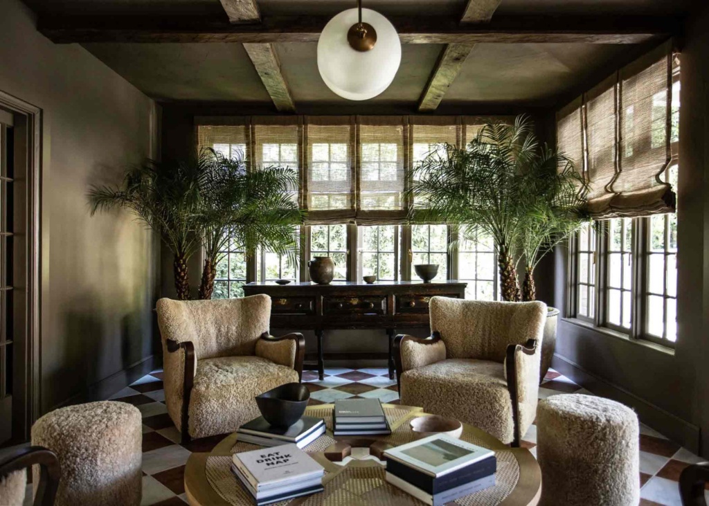 Hancock park living room by Jake Arnold