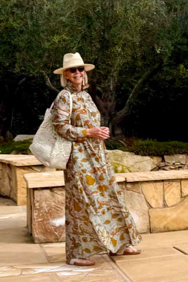 Chan Luu Maxi Dress Resort Look