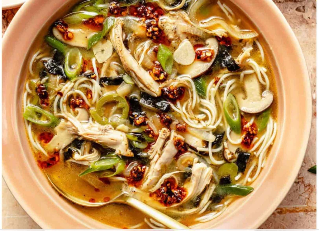Chicken Miso Noodle Soup