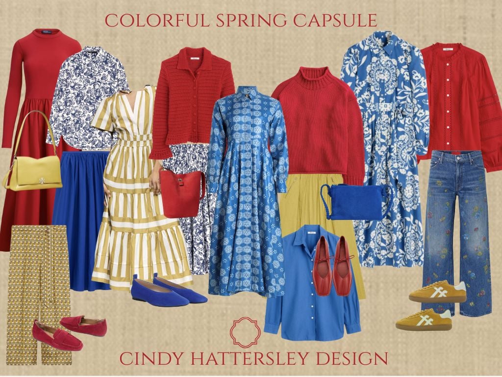 Spring Color Capsule Red Blue Yellow