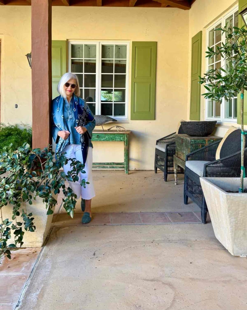 BR Denim Shirt & F&E terry pants