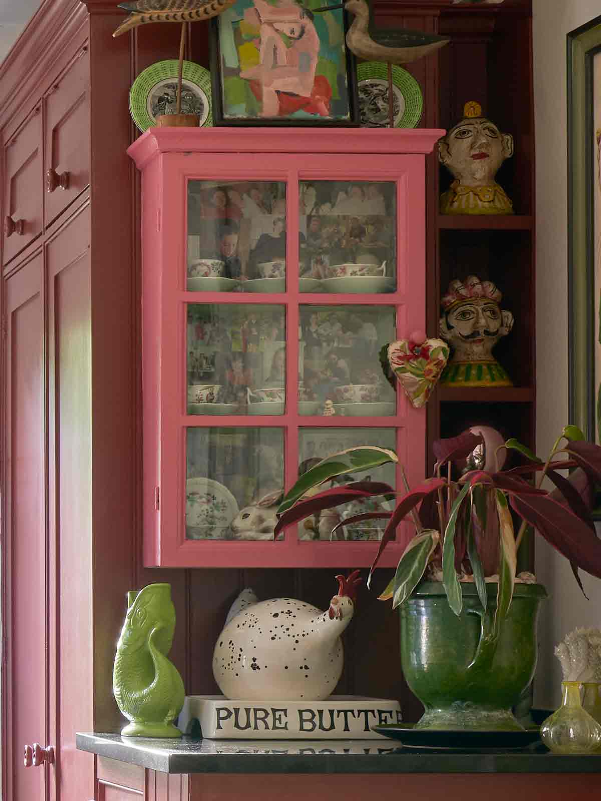 Butter Wakefied's vignette in her home