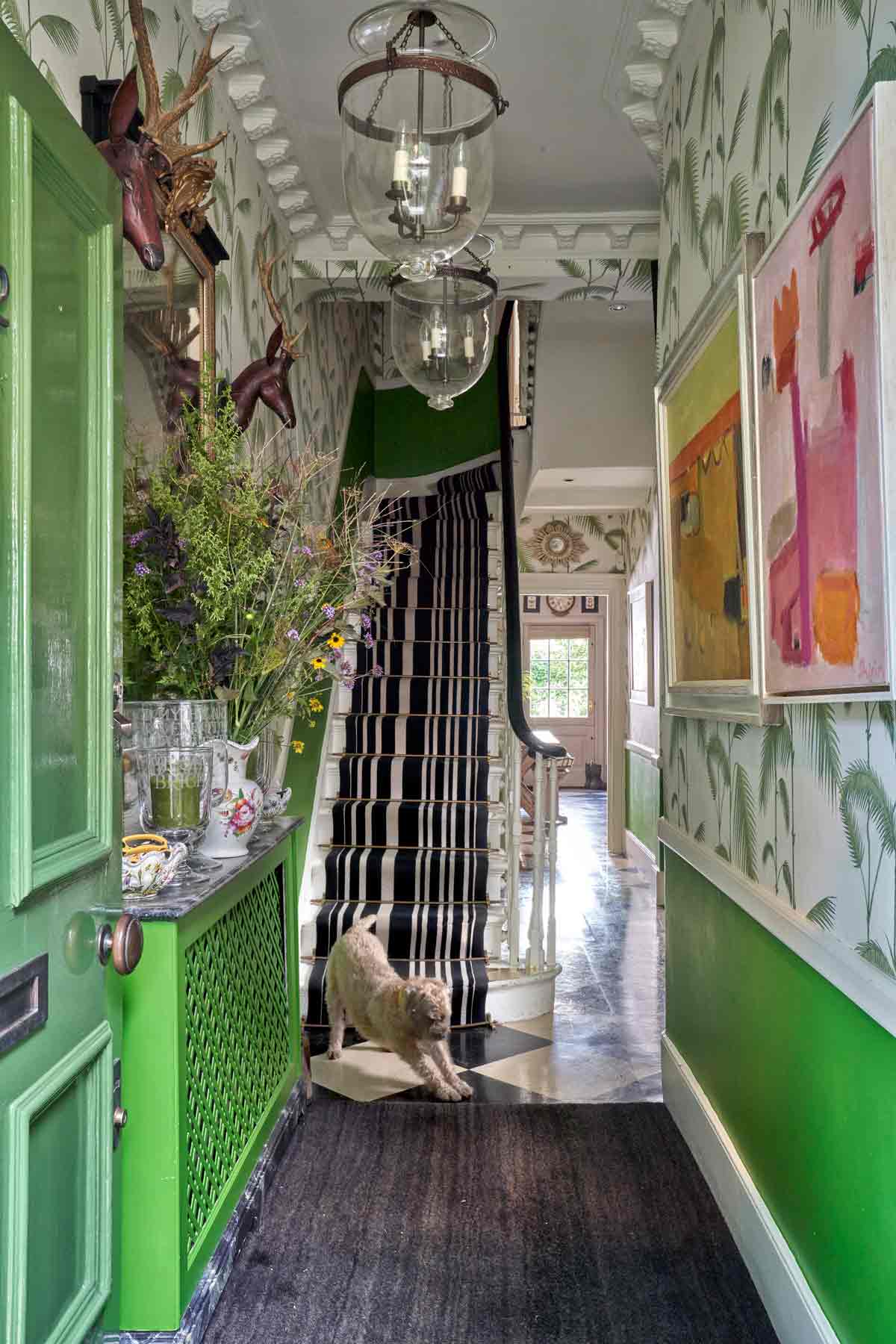 Garden designer Butter Wakefield's stairway