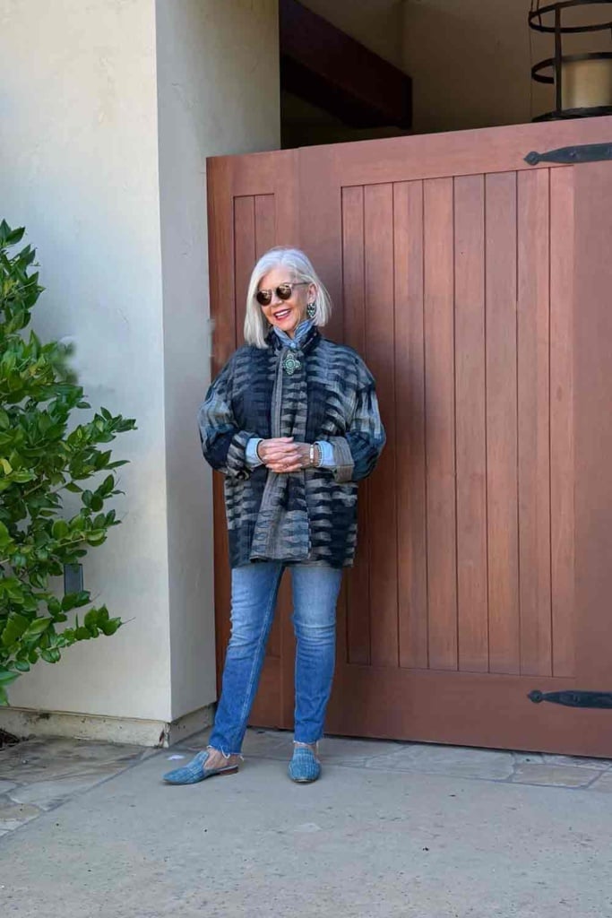 Etsy jacket & frank and eileen jeans