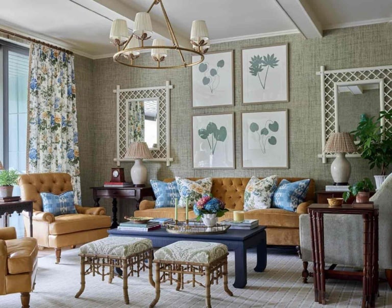 james farmer designed living room