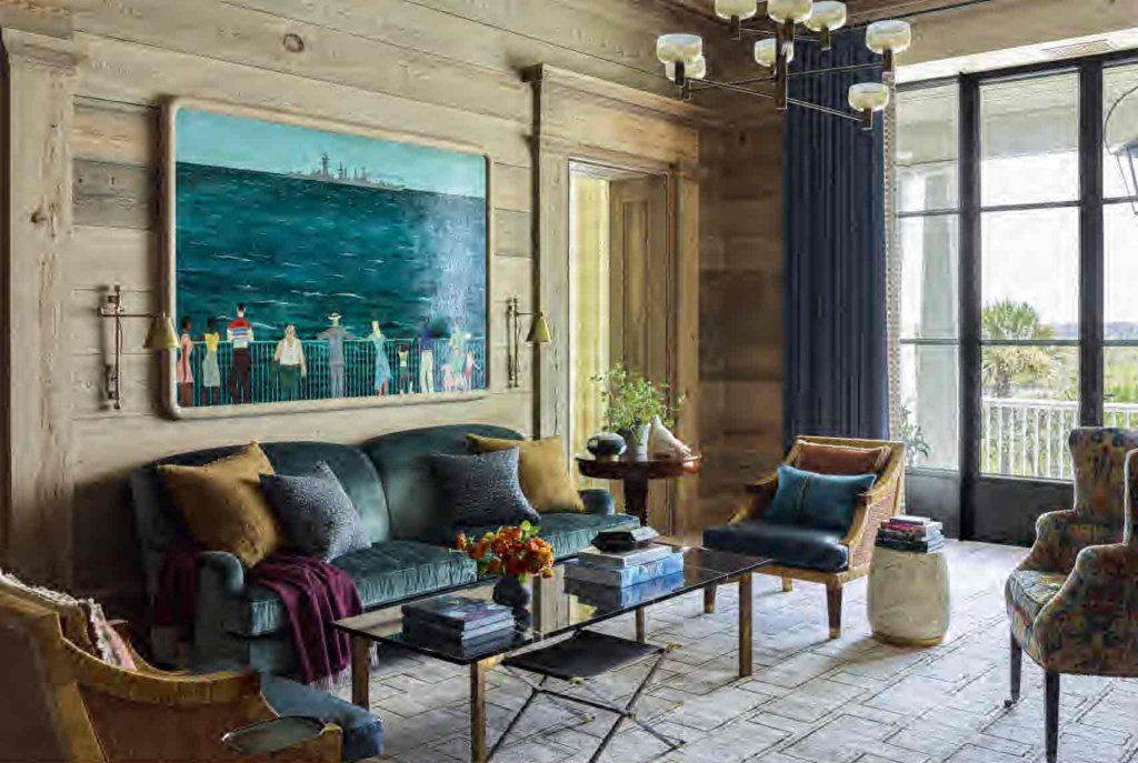 Tammy Connor designed Low Country Living Room