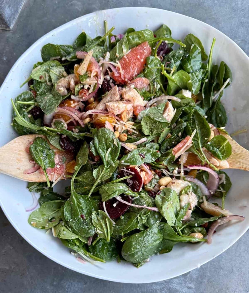 Beet Salad with Citrus & Chicken