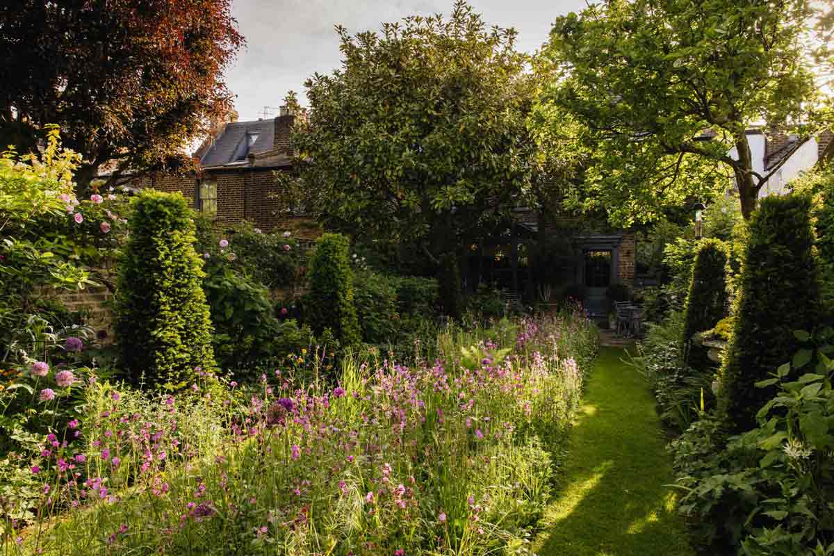 Butter Wakefield designed garden-London