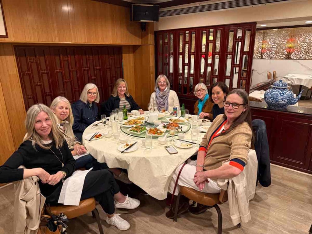 lunch at Nieman Marcus and dinner at RG Lounge Chinatown