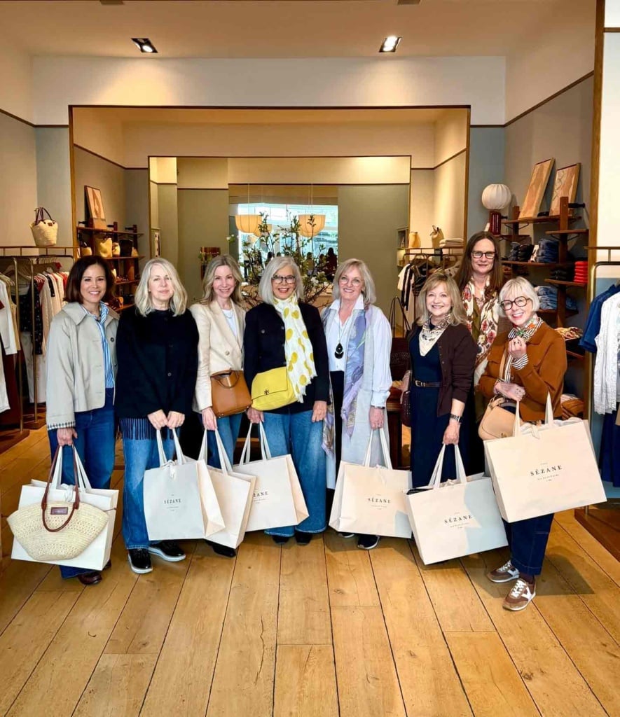 Sezane shopping trip creators conference