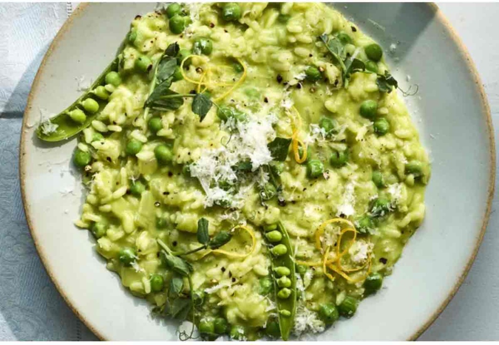 Food and Wine Creamy Lemon Risotto