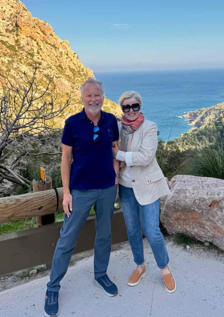 Renate McSherry and husband