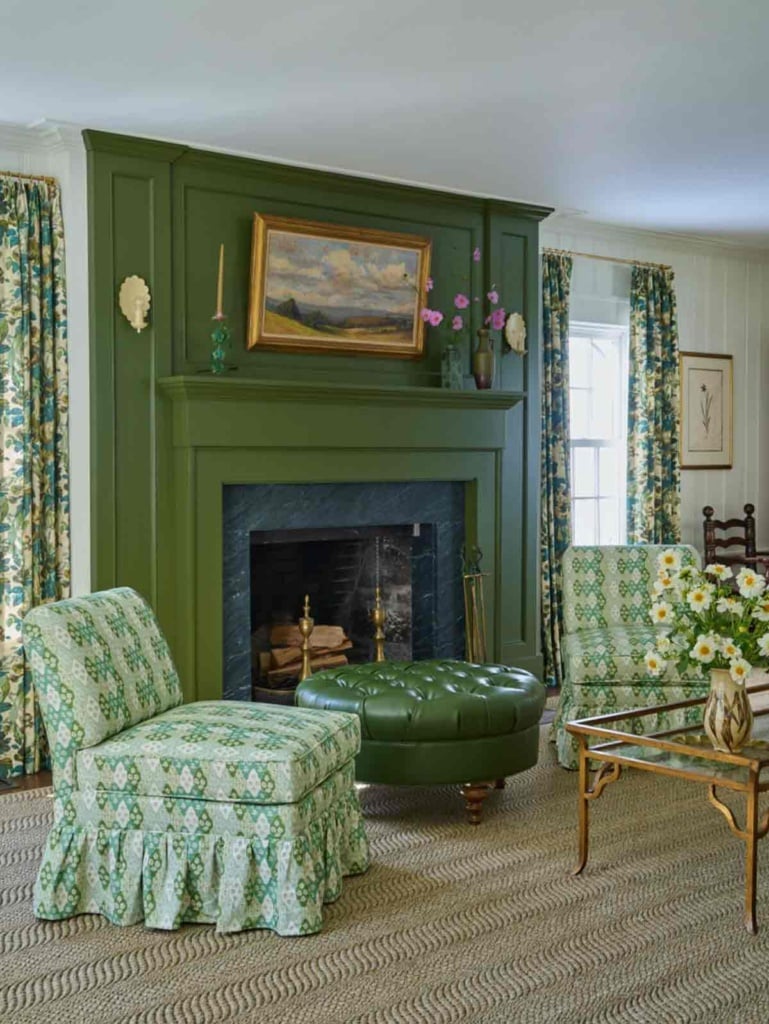 Connecticut Farmhouse living space