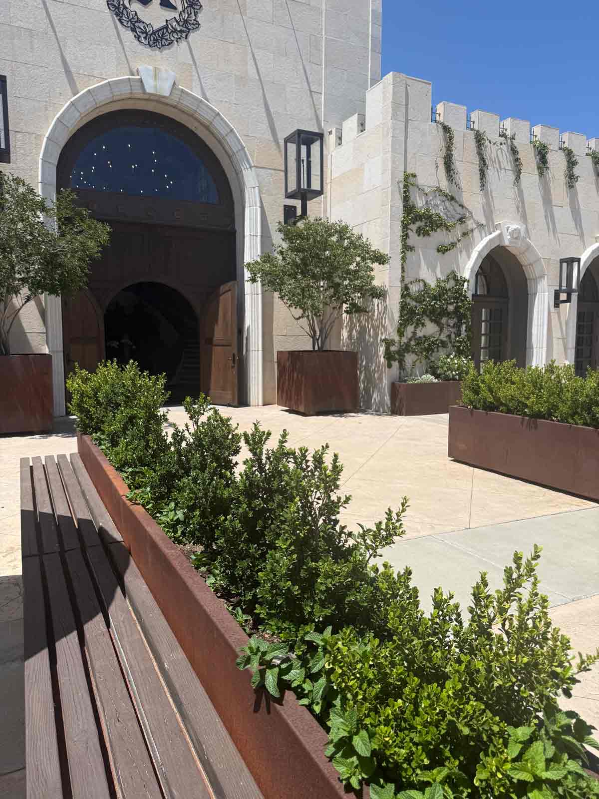 The anderson  paso entrance