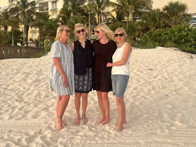 Carol and her daughters
