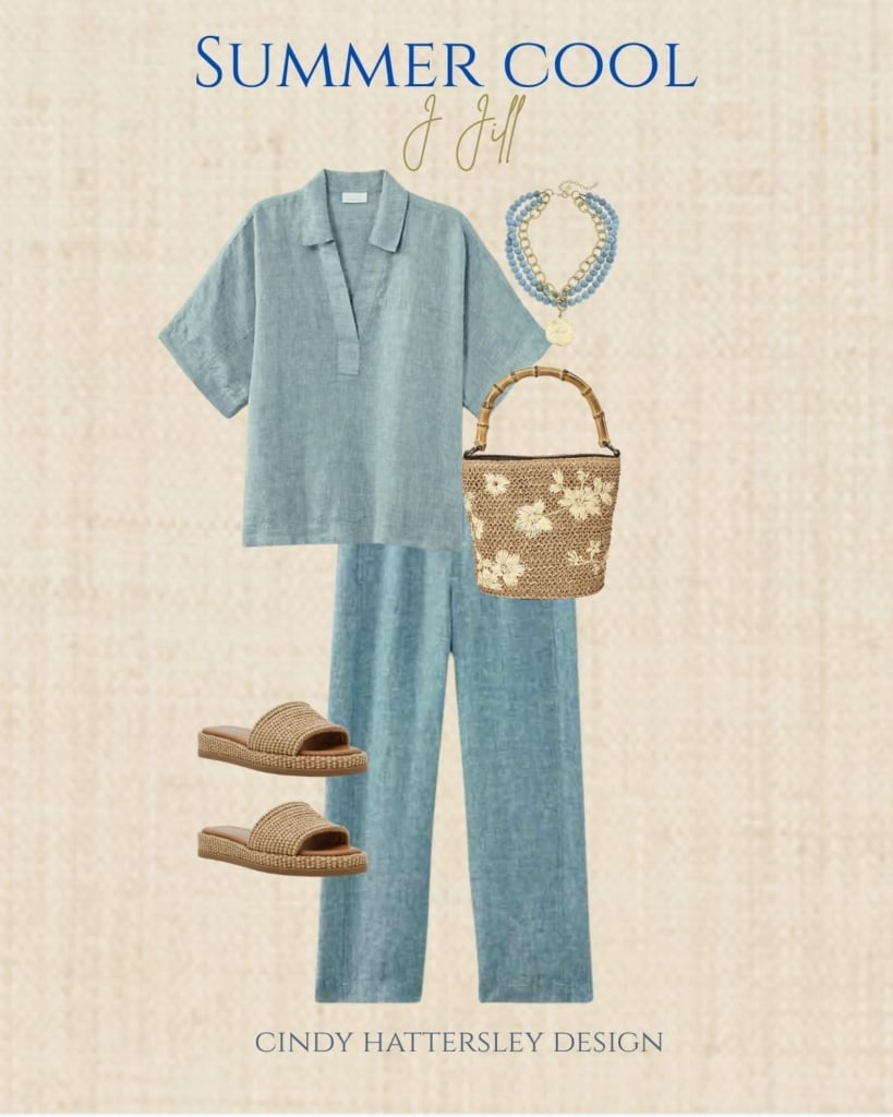 J Jill Linen Set