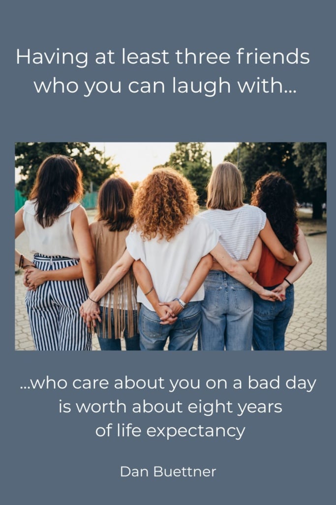 dan buettner quote on friendship