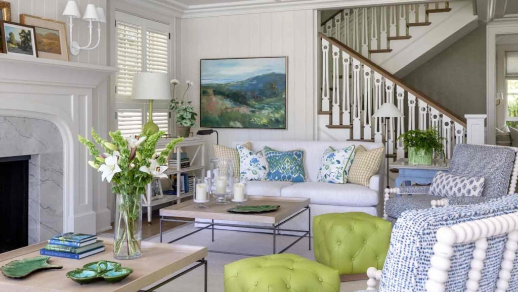 lake michigan living room tom stringer desgned