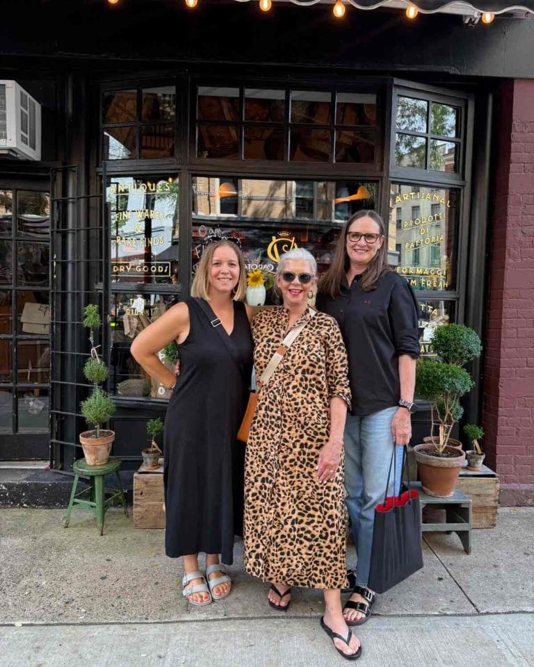 Cindy Hattersley her daughter Jenna and Annie Diamond