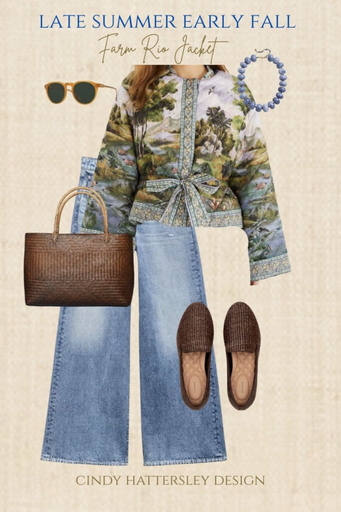 Farm Rio Asian Inspired Jacket Outfit