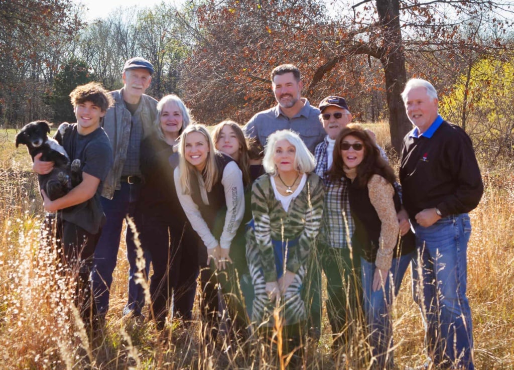 Kelli Enlow and family