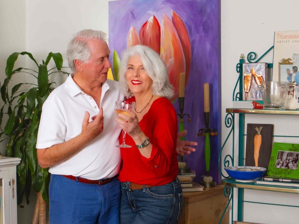Kelli Enlow with husband