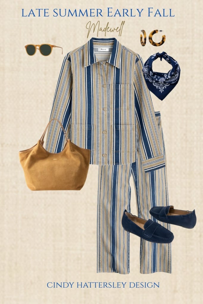 Madewell Vintage Ticking Look Set