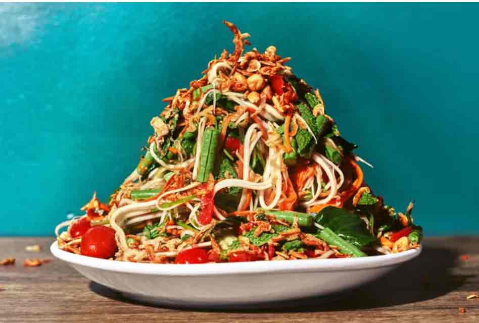 Cambodian Green Papaya Salad